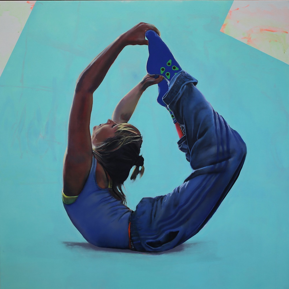 Avokado-Malwina 2019 öl auf leinwand 160 x 160
